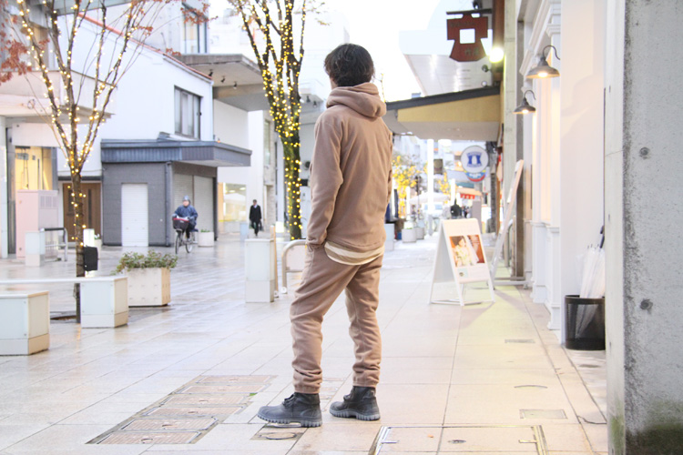 CLIMBER EASY PANTS POLY FLEECE POLARTECカラーブラウン